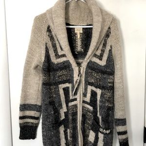 Wool cardigan